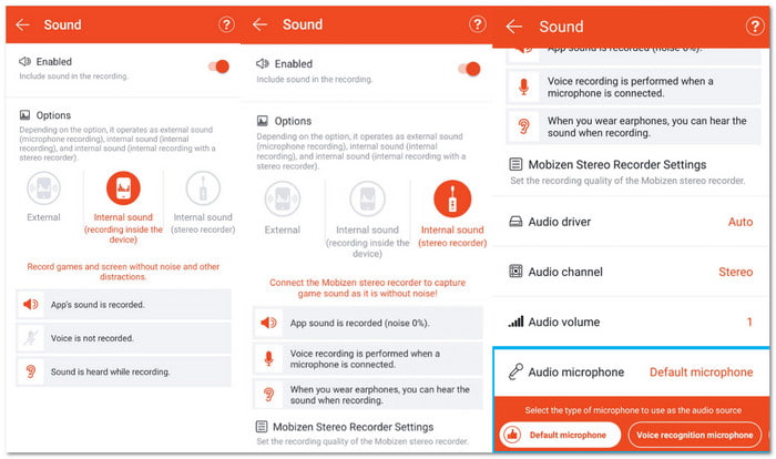 Mobizen Screen Recorder Record Audio On Discord