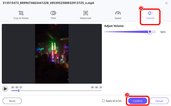 Adjust The Volume Hitpaw