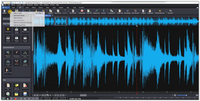 WavePad Top Editor for Podcast Audio