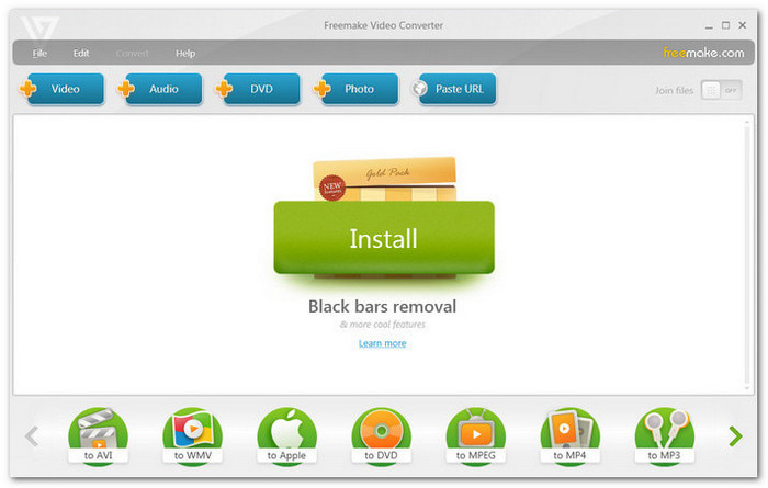 Freemake Video Converter MTS to MP4 Converter
