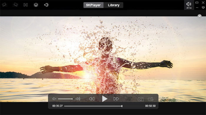 Fivekplayer Screenshot