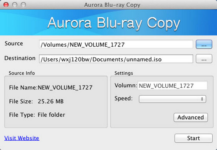 Aurora Blu-ray Copy