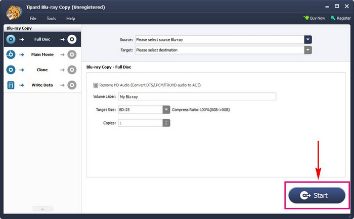 Start Compressing Bd50