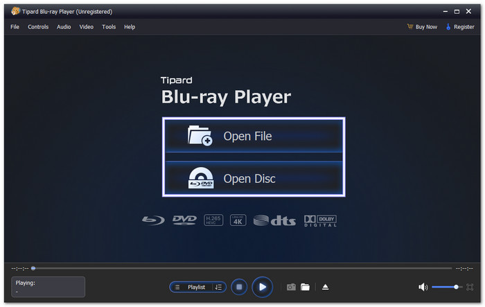 Load Your Blu-ray Content