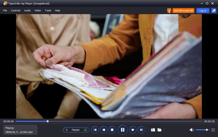 Play Blu Ray Content