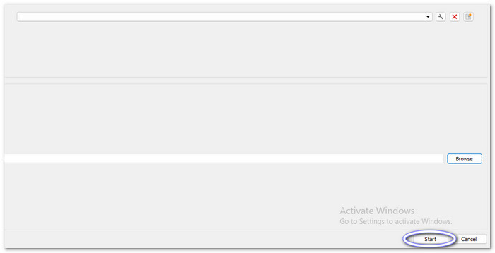 Start The ASF to MOV Conversion