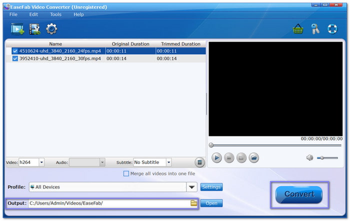 Save Your Converted Video File