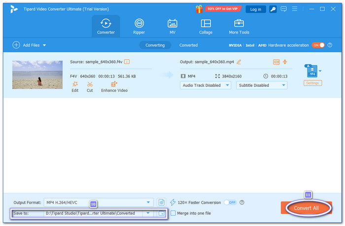 Start Converting Your F4V to MP4