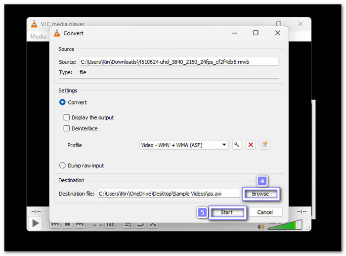 Select Output Path And Click Start