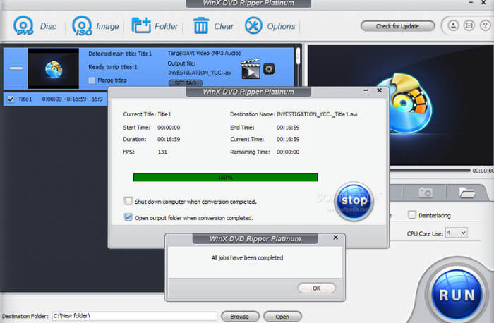 Interface Winx