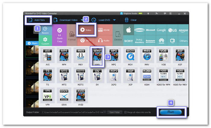 Wonderfox DVD Video Converter Convert VOB to WMV