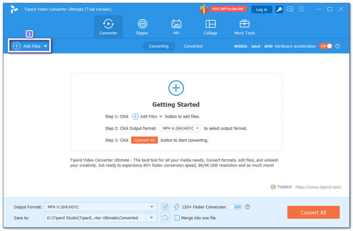 Add One Or Many Files to Convert