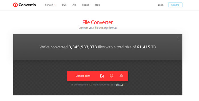 Convertio Upload