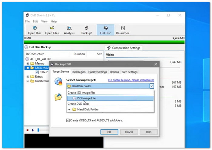 DVDShrink Best Open-Source DVD Ripper