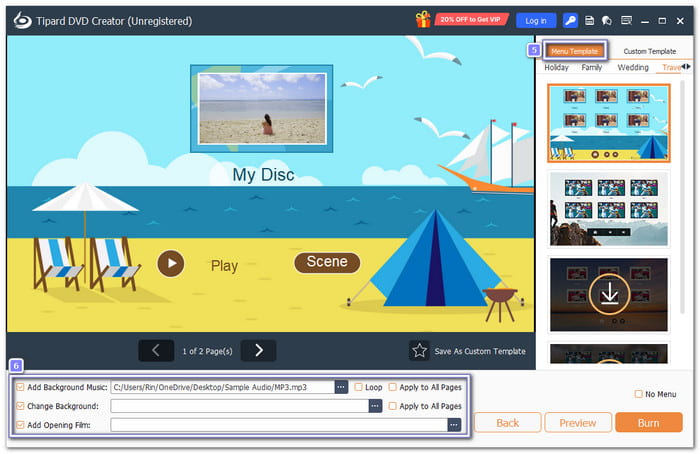 Create a DVD Menu