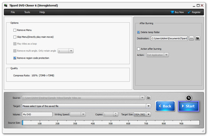 Copy And Compress The Datar