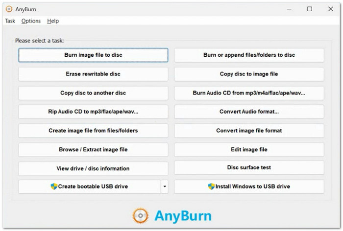 AnyBurn Free DVD Burning Software