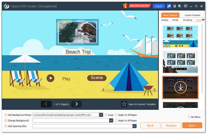 Tipard DVD Creator Free DVD Burning Software