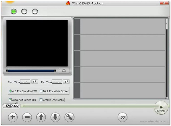 WinX DVD Author Free DVD Burning Software