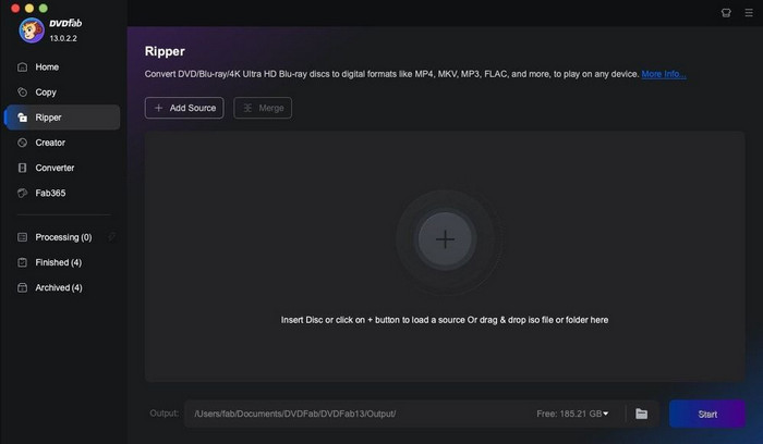 DVDFab HD Decrypter Mac