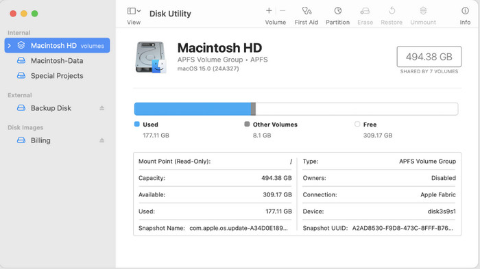 Disk Utility