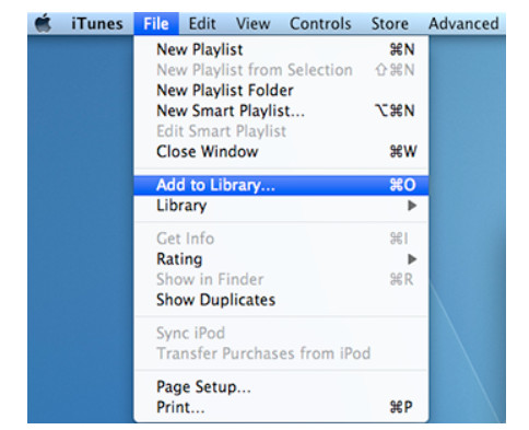 Add to Library Mac