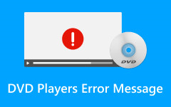 DVD Players Error Message