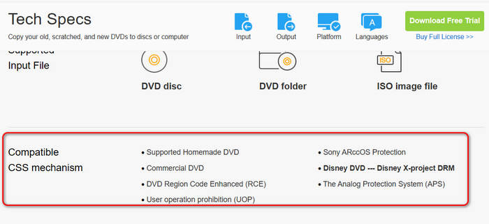 Winx DVD Copy Pro Decoding