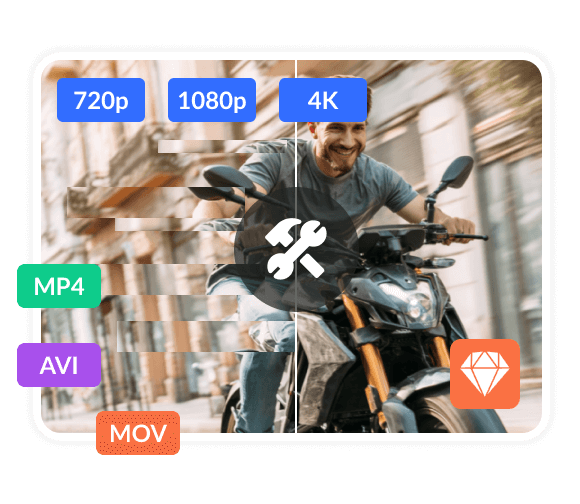 Fix Popular Formats of Videos