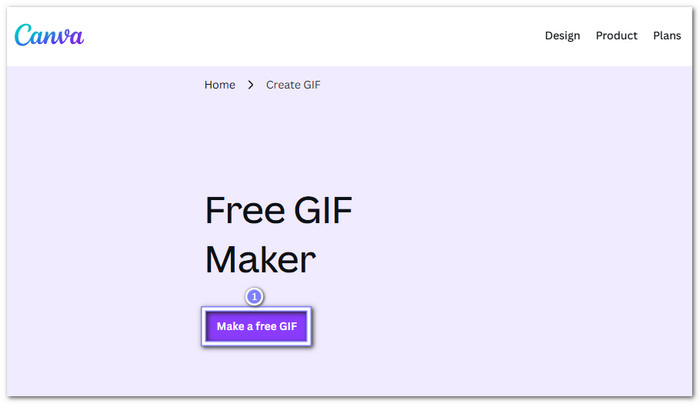 Click The Make a Free Gif