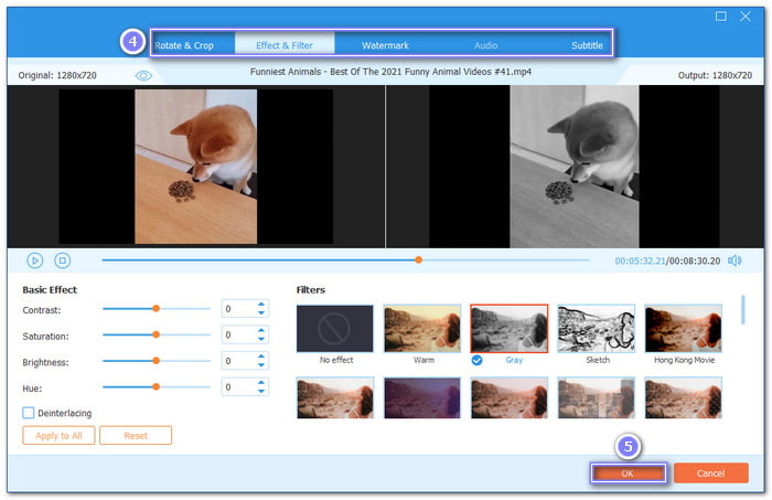 Access The Editing Tools
