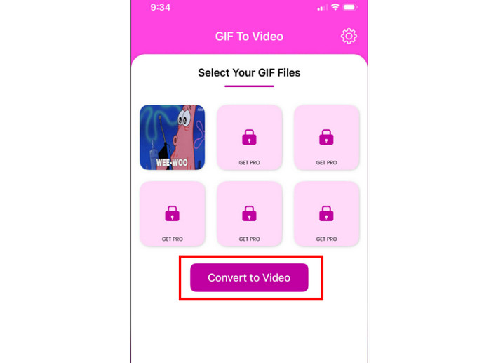 Convert Gif to Video iPhone