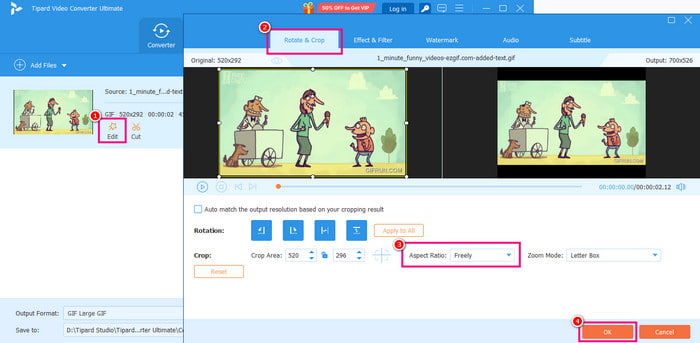 Edit Feature Tipard