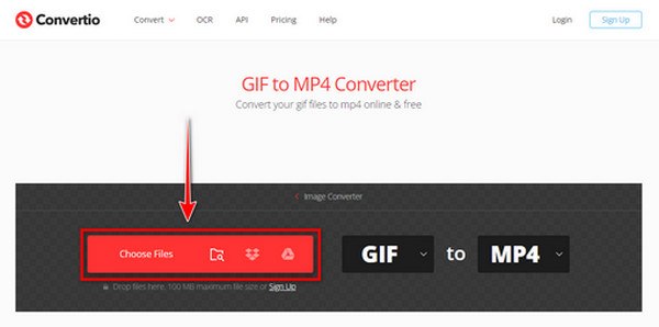 Convertio Upload File