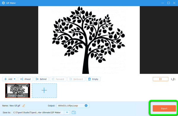 Click Expor Button