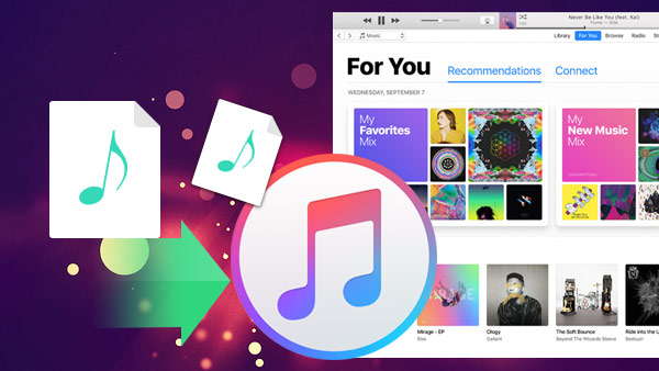 Add Music to iTunes