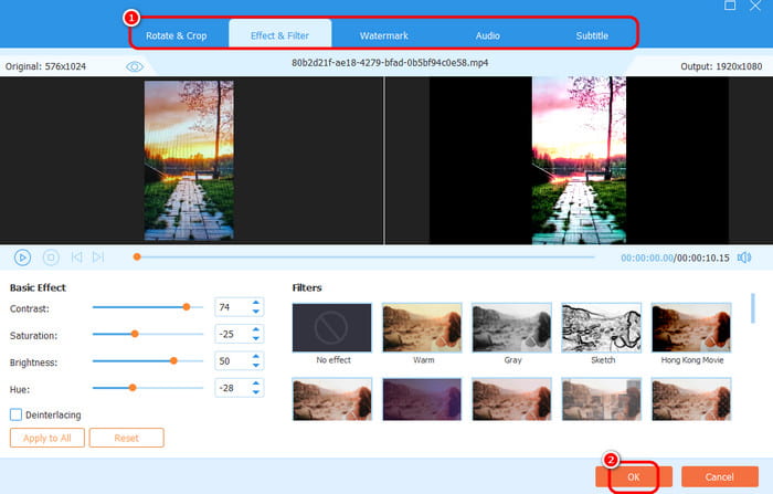Edit The Video Tipard