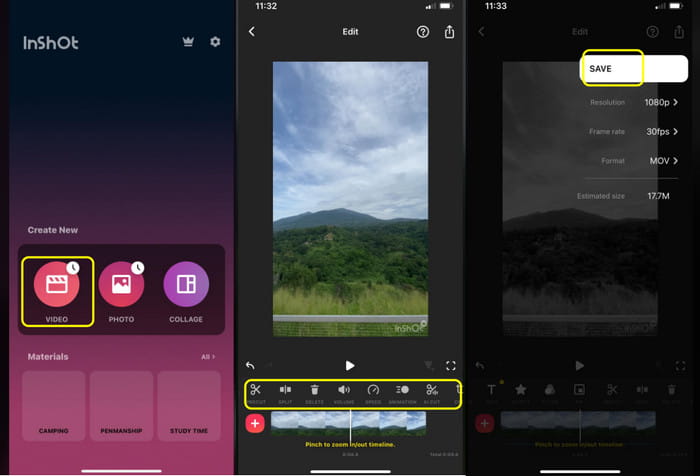 Edit Video Inshot App