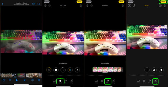 Edit Videos Photos App