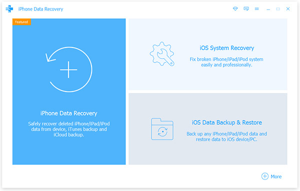 Run iOS Data Recovery