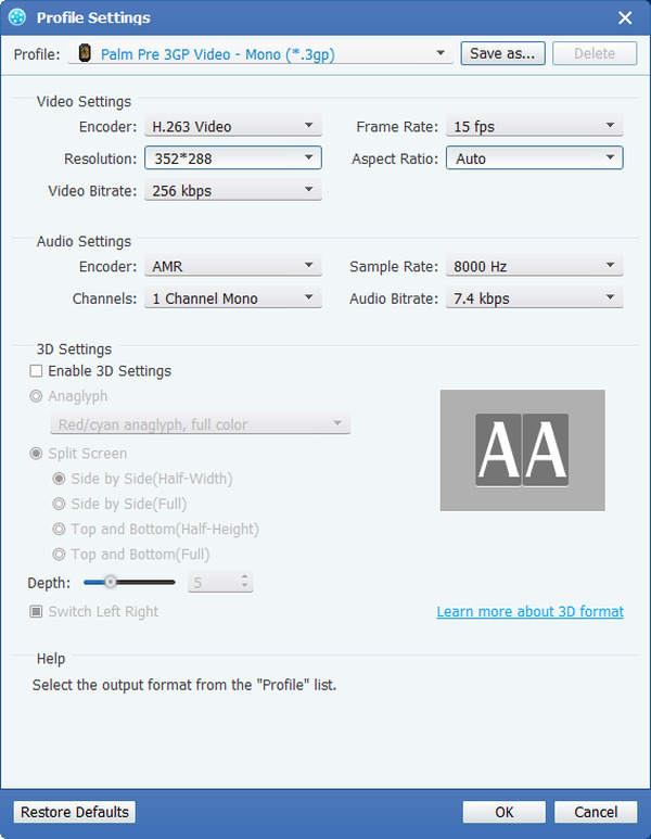 MOD to 3GP Converter, MOD Converter