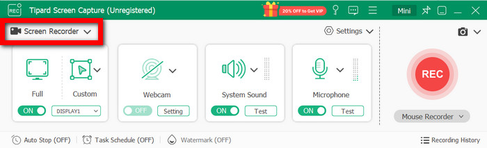 tipard-screen-recorder