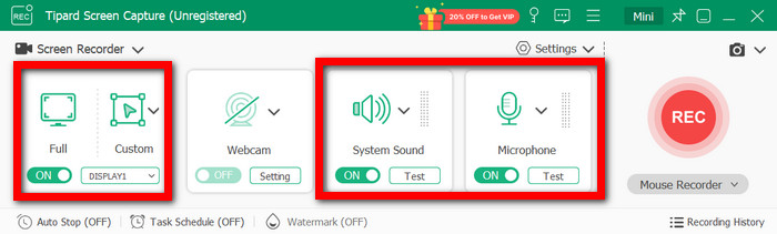 Full Custom System Sound Microphone