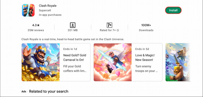 Play Clash Royale on PC