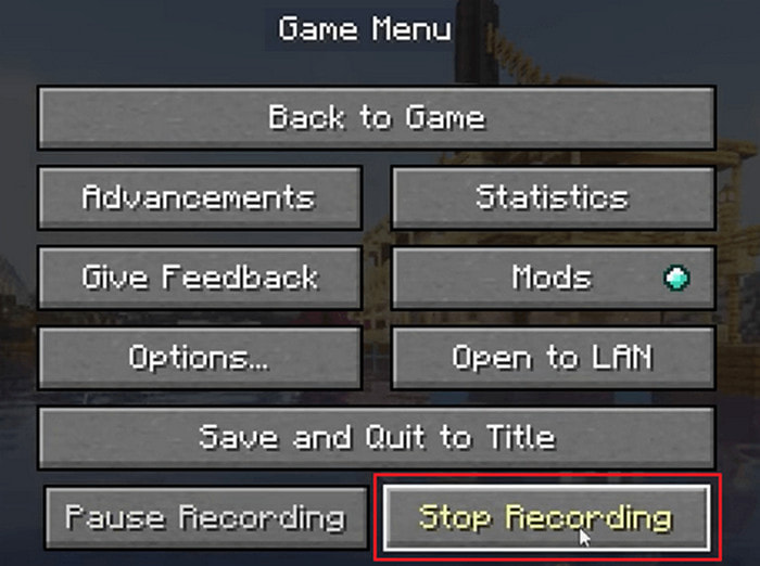 Stop Recording