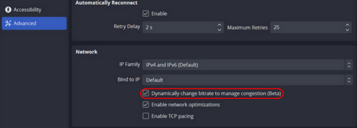 Dynamic Bitrate