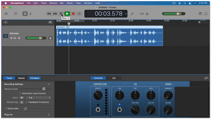 GarageBand Best Audio Recording Software