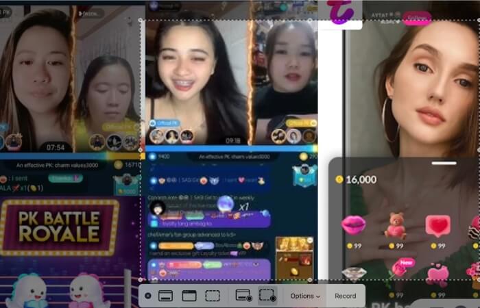New Screen Recording Option