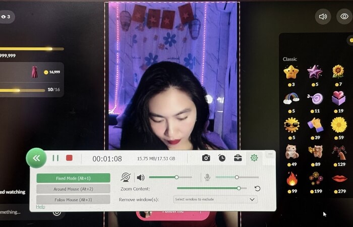 Start Recording Tango