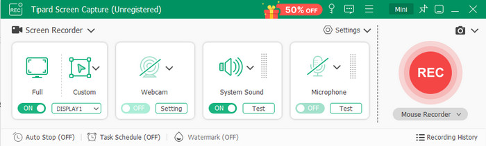 Tipard Screen Capture